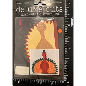 3-011 Deluxe Cuts Turkey Laser Cut For Grown-Ups Scrapbooking embelishment